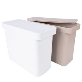 BOÎTE DÉCO SLIM GRAND MODÈLE AVEC COUVERCLE 8 L 14X34X24 CM