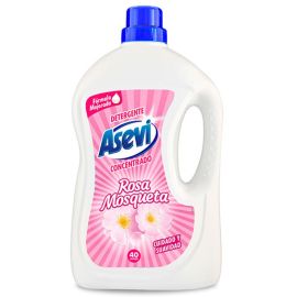 DÉTERGENT ASEVI CONCENTRÉ ROSA MOSQUETA 40 LAVAGES