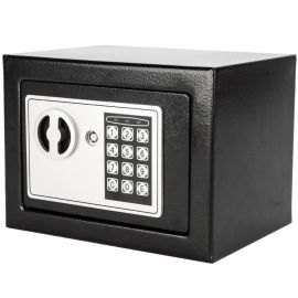 COFFRE FORT NOIR MINI FERRI 17X23X17 CM