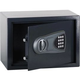 COFFRE-FORT ÉLECTRONIQUE EN ACIER VASTO 35X25X25 CM AVEC CODE ET CLÉS DE SÉCURITÉ