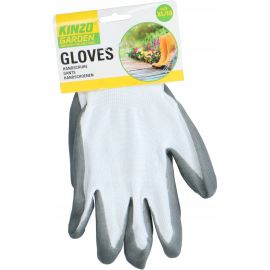 GANTS DE JARDINAGE EN NITRILE TAILLE XL CONFORTABLES ET ANTIDÉRAPANTS KINZO GARDEN