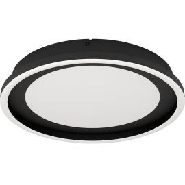 PLAFONNIER EN ACIER NOIR CALAGRANO