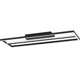 PLAFONNIER EN ALUMINIUM ET ACIER NOIR CALAGRANO-Z
