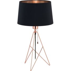 LAMPE DE TABLE CUIVRE EN ACIER CAMPORALE