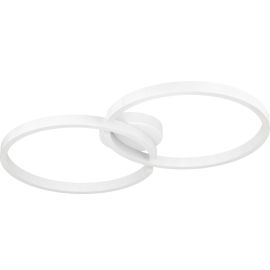 PLAFONNIER LED AMANDOLO RGB BLANC DIMMABLE AVEC TÉLÉCOMMANDE