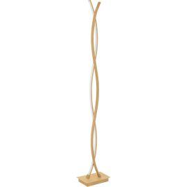 LAMPADAIRE LED MARRON CLAIR LASANA 4 EGLO