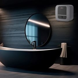 CHAUFFE-EAU ÉLECTRIQUE SLIM DECO SILVER MEGALIFE 30 LITRES