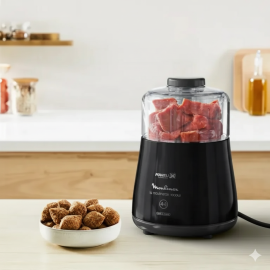 MOULINETTE ÉLECTRIQUE 1000 W NOIR MOULINEX RAMADAN AVEC BOL SUPPLÉMENTAIRE