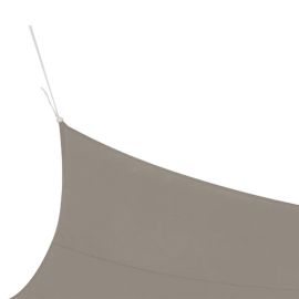 VOILE D’OMBRAGE RECTANGULAIRE TAUPE 3X2 M POLYESTER 160 GR/M²