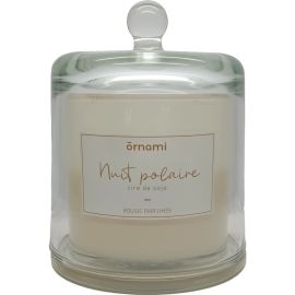 BOUGIE CLOCHE PARFUMÉE 190GR NUIT POLAIRE 10.7X14 CM