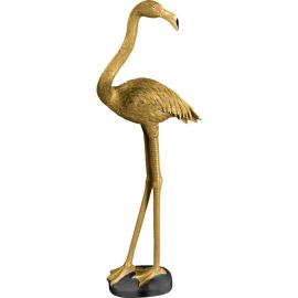 FLAMANT ROSE EN POLYRÉSINE 30X10X6 CM