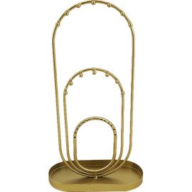 PORTE-BIJOUX CARLA EN MÉTAL 30X16X7 CM
