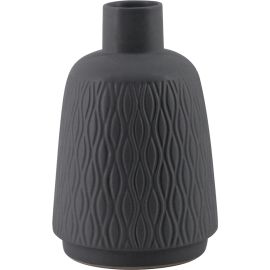 VASE GASPARD GRIS 22X15 CM