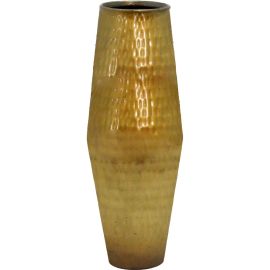 VASE EN MÉTAL MARTELÉ 20X50 CM