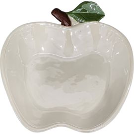 VIDE POCHE POMME CÉRAMIQUE 18.5X17X4.8 CM