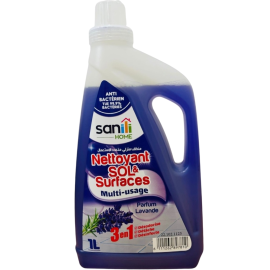 NETTOYANT SOLS PARFUM LAVANDE 1 LITRE MULTI USAGES DÉSINFECTANT DÉSODORISANT