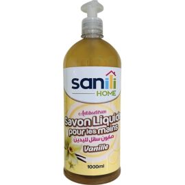 SAVON LIQUIDE POUR LES MAINS VANILLE 1 LITRE PH NEUTRE ANTIBACTÉRIEN