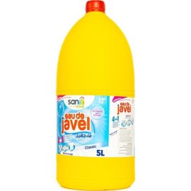 EAU DE JAVEL CLASSIQUE 12 DEGRÉS BIDON 5 LITRES DÉSINFECTANTE NETTOYANTE DÉTACHANTE