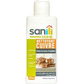 NETTOYANT CUIVRE SANILI 125 ML POUR ENTRETIEN ET BRILLANCE DU CUIVRE