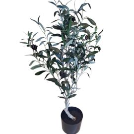 PETIT OLIVIER ARTIFICIEL EN POT HAUTEUR 83 CM