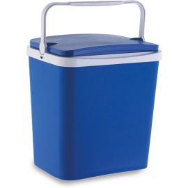 GLACIÈRE RIGIDE 29 LITRES BLEUE AVEC FERMETURE HERMÉTIQUE ET POIGNÉE ERGONOMIQUE