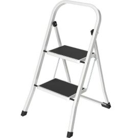 ESCABEAU 2 MARCHES AVEC TAPIS ANTIDÉRAPANT EN ACIER SONECOL