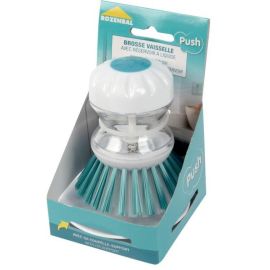 BROSSE VAISSELLE AVEC DISTRIBUTEUR DE LIQUIDE ET SUPPORT ROZENBAL
