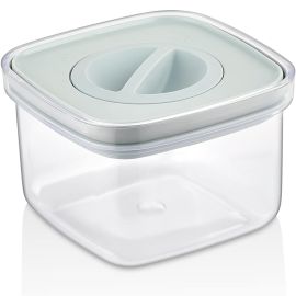 BOÎTE ALIMENTAIRE HERMÉTIQUE 500 ML EN PLASTIQUE TRANSPARENT AVEC COUVERCLE ÉTANCHE SANS BPA