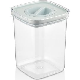 BOÎTE ALIMENTAIRE HERMÉTIQUE 1100 ML EN PLASTIQUE TRANSPARENT AVEC COUVERCLE ÉTANCHE SANS BPA