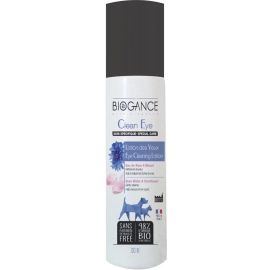 LOTION NETTOYANTE DES YEUX POUR CHIEN 100 ML À L’EAU DE ROSE ET BLEUET