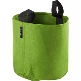 SAC DE PLANTATION EN FEUTRE GÉOTEXTILE 12,3 L VERT AVEC POIGNÉES REPLIABLES