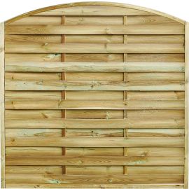 PANNEAU OCCULTANT EN BOIS MASSIF ARC LUCAS 180 X 180 CM TRAITÉ AUTOCLAVE