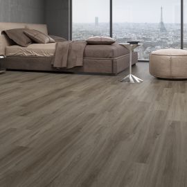 PARQUET STRATIFIÉ 8 MM CLASSE 32 AC4 CHÊNE GRIS (1,85M²/PAQUET)