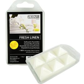 PYRAMIDE DE CIRE PARFUMÉE 70 GR BOÎTE DE 6 PIÈCES 100 HEURES