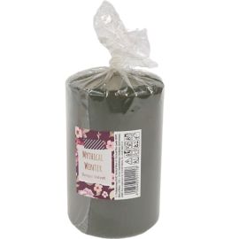 BOUGIE BLOC DE SOUCHE GALA HIVER MYTHIQUE 12 CM