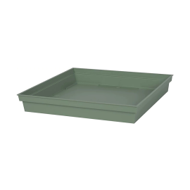 SOUCOUPE CARRÉE TOSCANE 26,7 CM VERT LAURIER EN POLYPROPYLÈNE EDA
