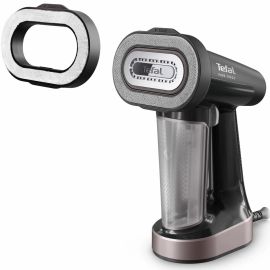 DÉFROISSEUR VAPEUR MANUEL 3 EN 1 1800 W AVEC SEMELLE CÉRAMIQUE ET ACCESSOIRES TEFAL PURE FORCE