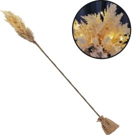 BRANCHE ARTIFICIELLE LED À PILES MARRON CLAIR 90 CM ASTILBE DÉCORATIVE