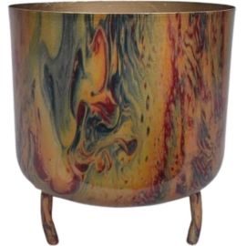 PORTE-BOUGIE MÉTAL SUR PIEDS DODRA FLAMME 12,5 CM DAAN KROMHOUT