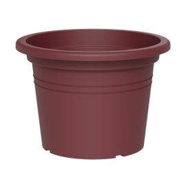 POT DE FLEUR ROND RAISIN ROUGE 40 CM TERA