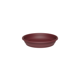 SOUCOUPE RONDE AURA RAISIN ROUGE 20 CM TERA