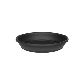 SOUCOUPE RONDE SAUCER ANTHRACITE 40 CM TERA