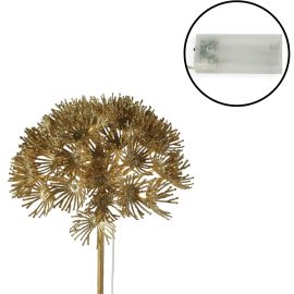 PLANTE ARTIFICIELLE LED DORÉE À PILES 70 CM