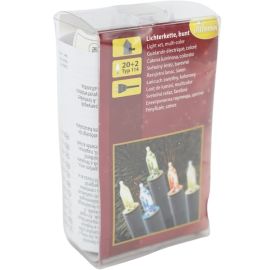 GUIRLANDE LUMINEUSE DE NOËL 20 LAMPES 7,35 M PRISE UE DECO HEITMANN