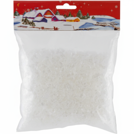 NEIGE ARTIFICIELLE DÉCORATIVE 120 GR POUR SAPIN ET DÉCORATION DE NOËL