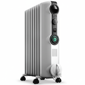 RADIATEUR À BAIN D’HUILE 9 ÉLÉMENTS 2000W BLANC DELONGHI RADIA S COMF