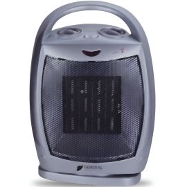 CHAUFFAGE ÉLECTRIQUE PORTABLE GENERAL 1500 W AVEC TECHNOLOGIE CÉRAMIQUE ET VENTILATEUR INTÉGRÉ