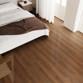 PARQUET STRATIFIÉ 8 MM AC3 CLASSE 31 CHÊNE MARRON SILVER (1,85M²/PAQUET)