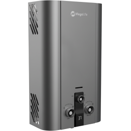 CHAUFFE-EAU À GAZ 6 LITRES SILVER HYDROSOFT MEGALIFE AVEC ÉCHANGEUR 100% CUIVRE