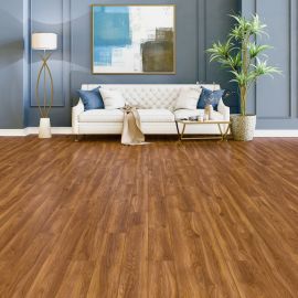 PARQUET STRATIFIÉ 10 MM CLASSE 32 AC4 V4 CHÊNE FONCÉ AVANGARD ( 1,85M²/PAQUET)